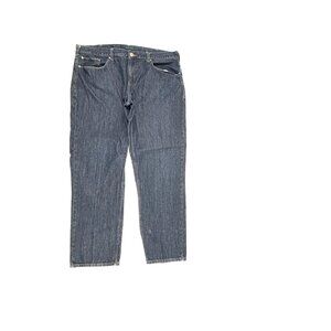 Perry Ellis Straight Leg Men's size 40x32 Dark‎ Wash Blue Denim Jeans